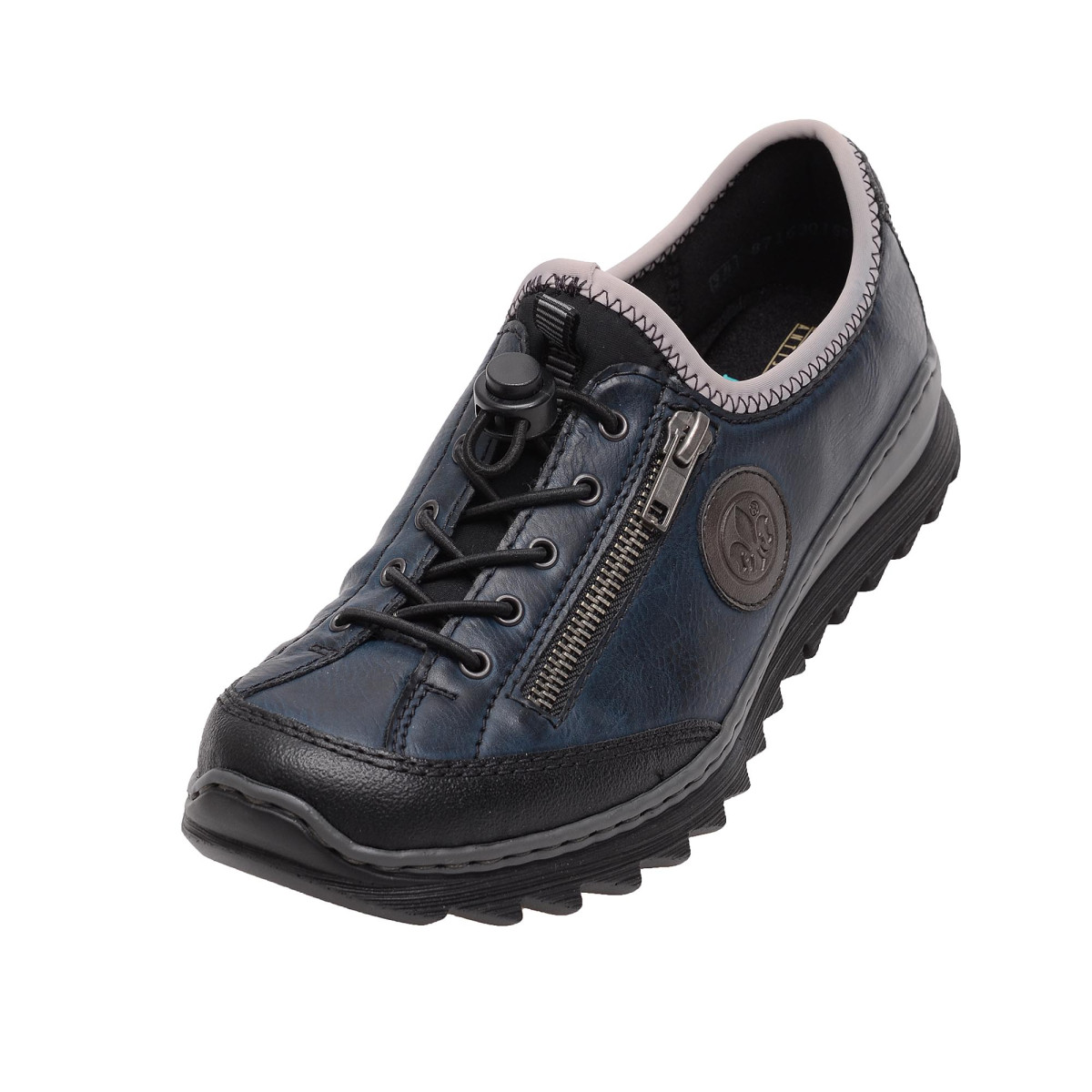 detail Dámská obuv RIEKER M6269/01 SCHWARZ/BLAU H/W 7