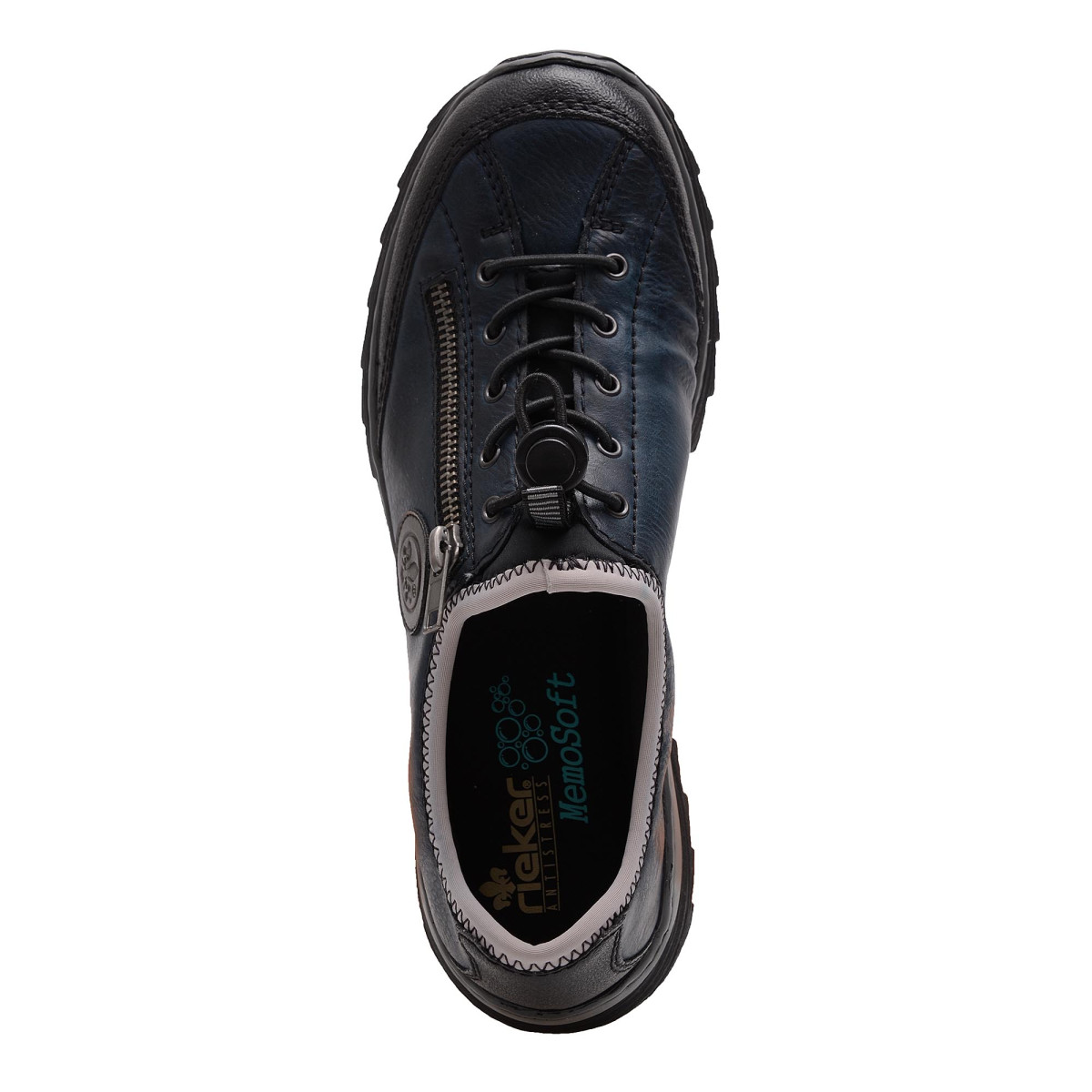 detail Dámská obuv RIEKER M6269/01 SCHWARZ/BLAU H/W 7