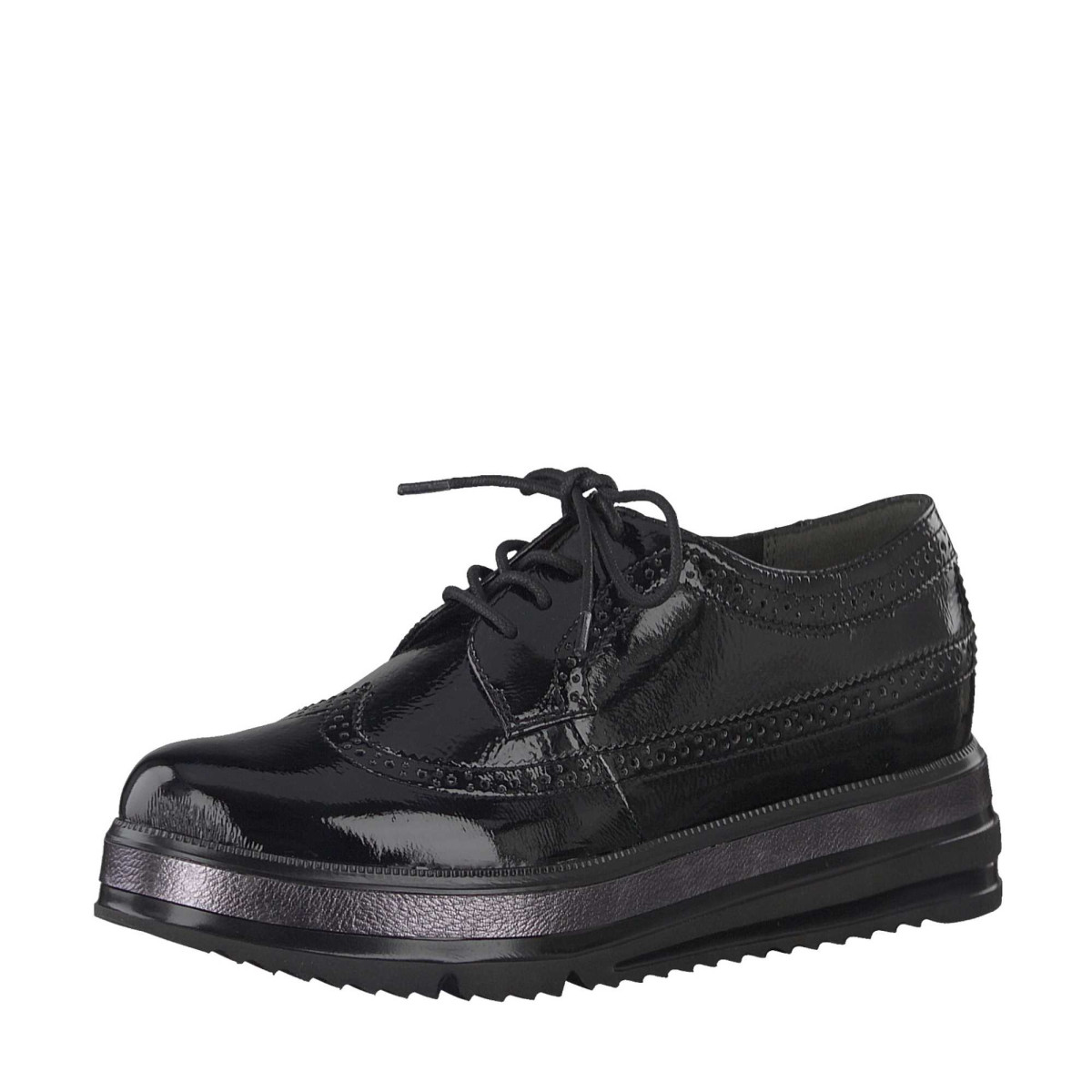 detail Dámská obuv TAMARIS 1-1-23700-39 BLACK PATENT 018