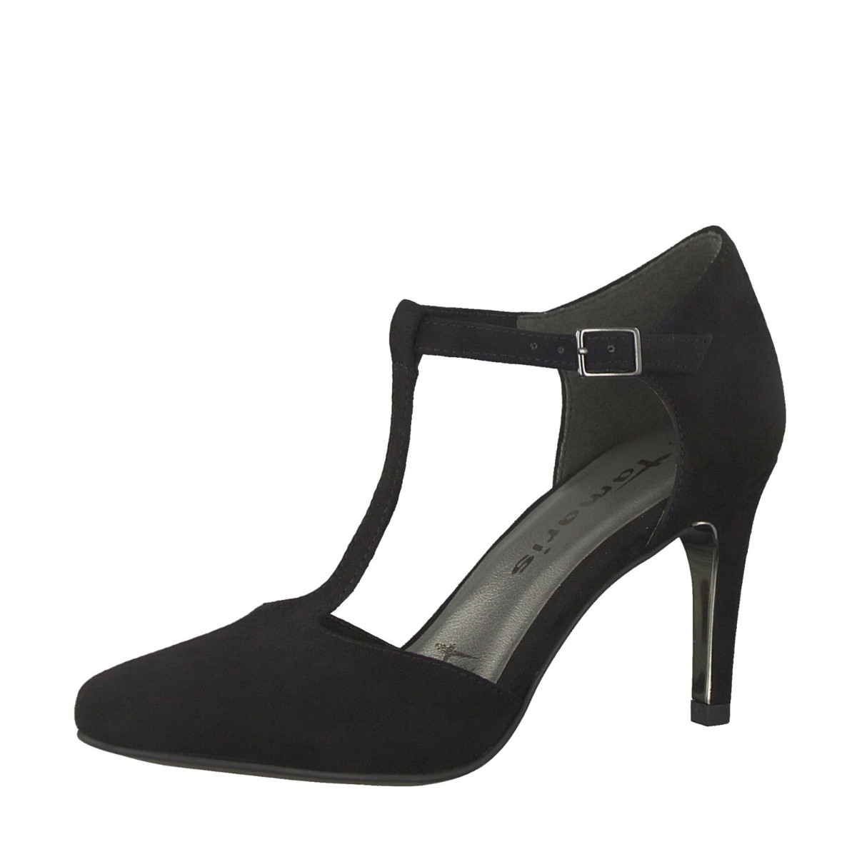 detail Dámská obuv TAMARIS 1-1-24438-39 BLACK SUEDE 004