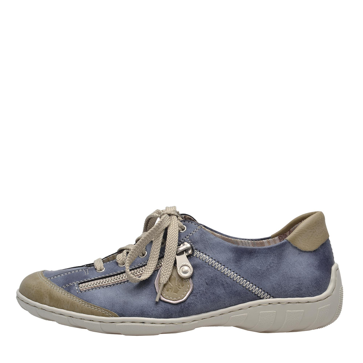detail Dámská obuv RIEKER M3724/60 BLAU KOMBI F/S 8