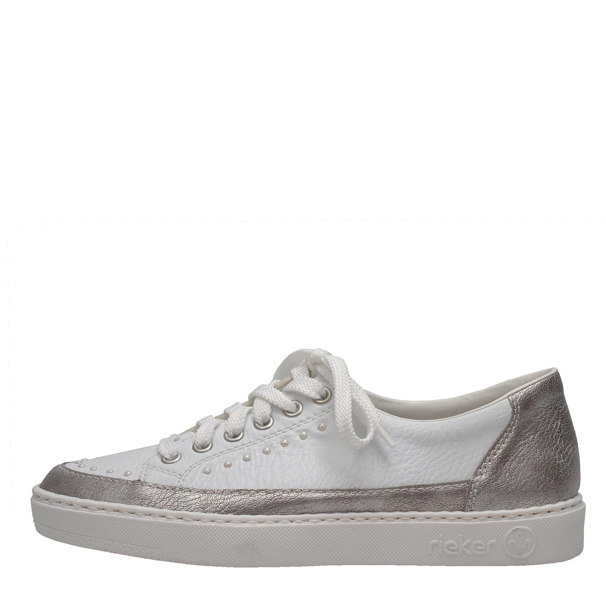 detail Dámská obuv RIEKER M7924/91 WEISS KOMBI F/S 8