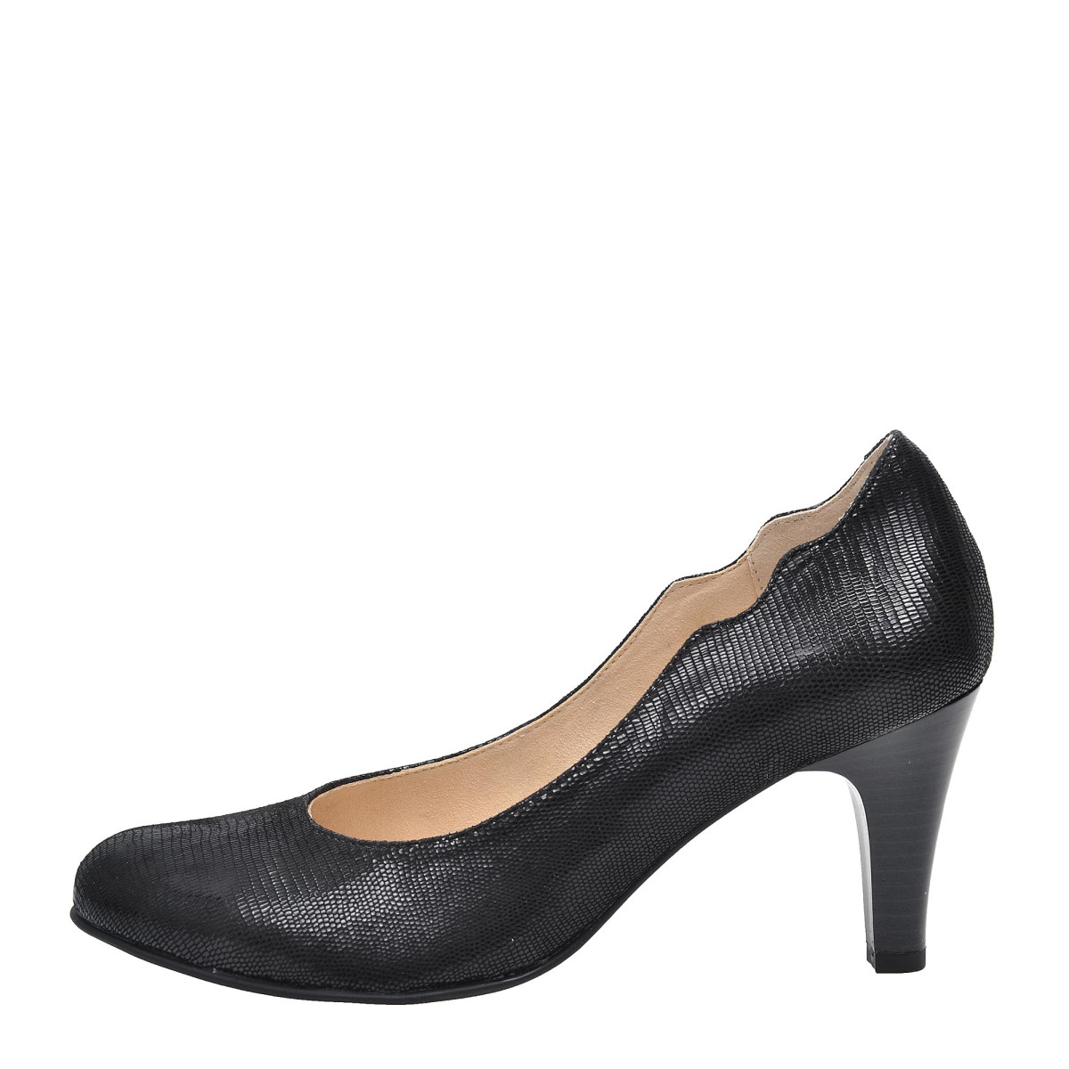 detail Dámská obuv CAPRICE 9-9-22406-20 BLACK REPTILE 010
