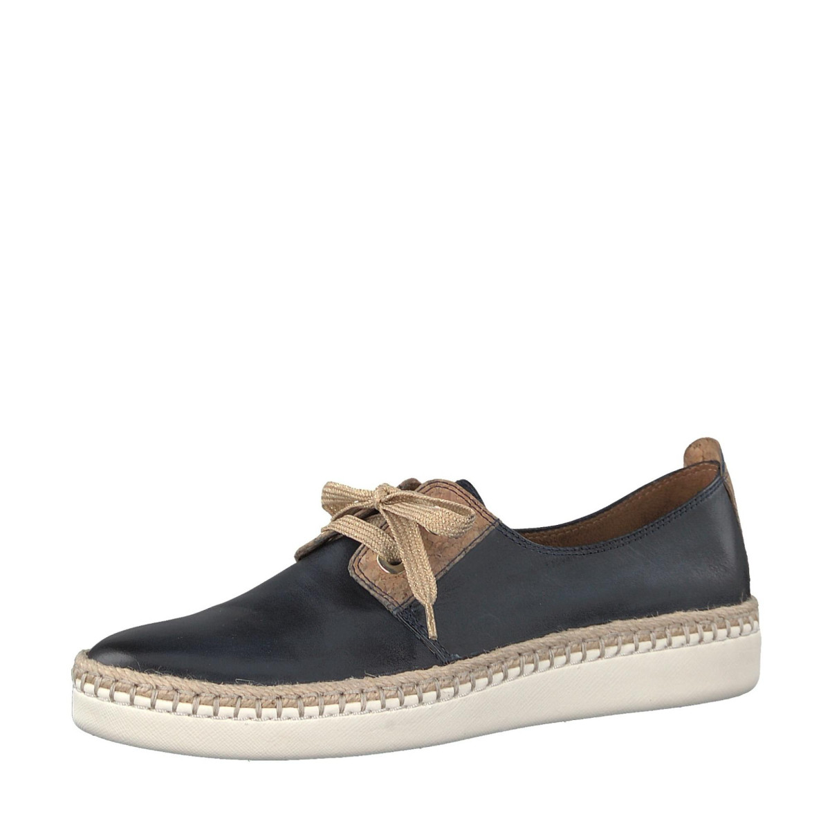 detail Dámská obuv TAMARIS 1-1-23613-20 NAVY LEA/NAT. 879