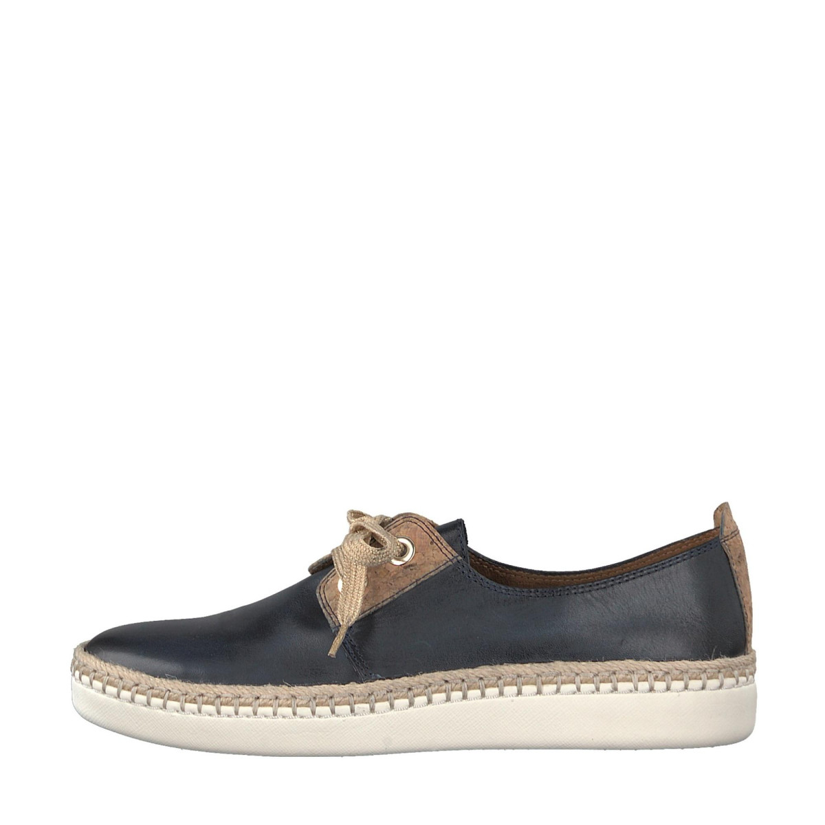 detail Dámská obuv TAMARIS 1-1-23613-20 NAVY LEA/NAT. 879
