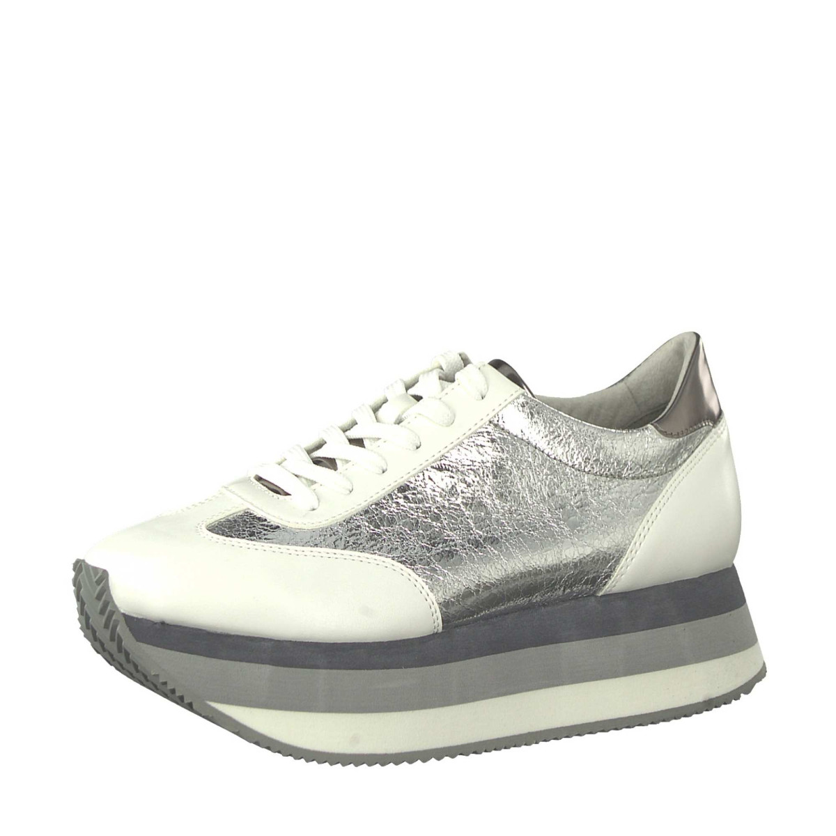 detail Dámská obuv TAMARIS 1-1-23703-30 WHITE/SILVER 191
