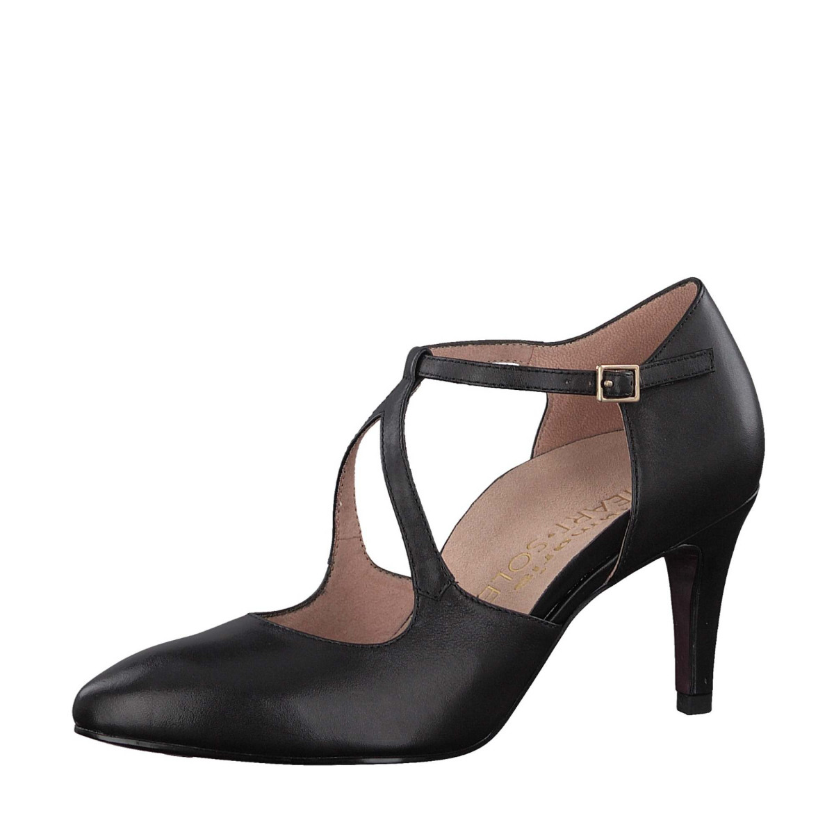 detail Dámská obuv TAMARIS 1-1-24402-20 BLACK LEATHER 003 HEART