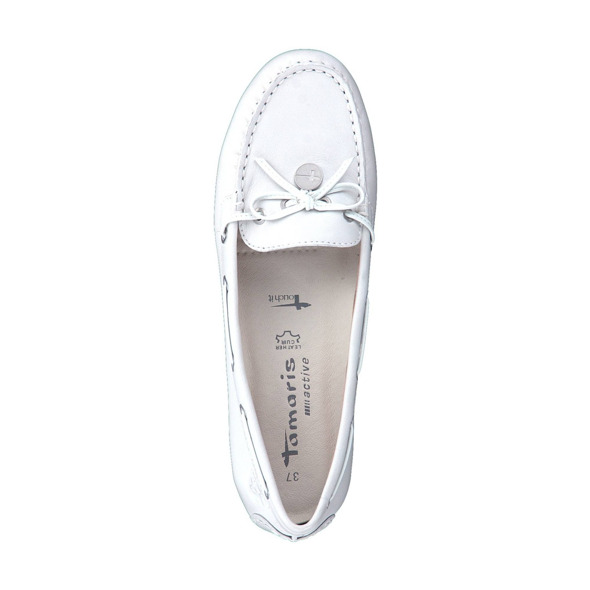 detail Dámská obuv TAMARIS 1-1-24607-20 WHITE LEATHER 117