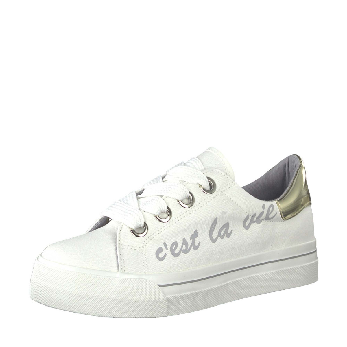 detail Dámská obuv TAMARIS 1-1-23652-30 WHT PRT LT GRY 208