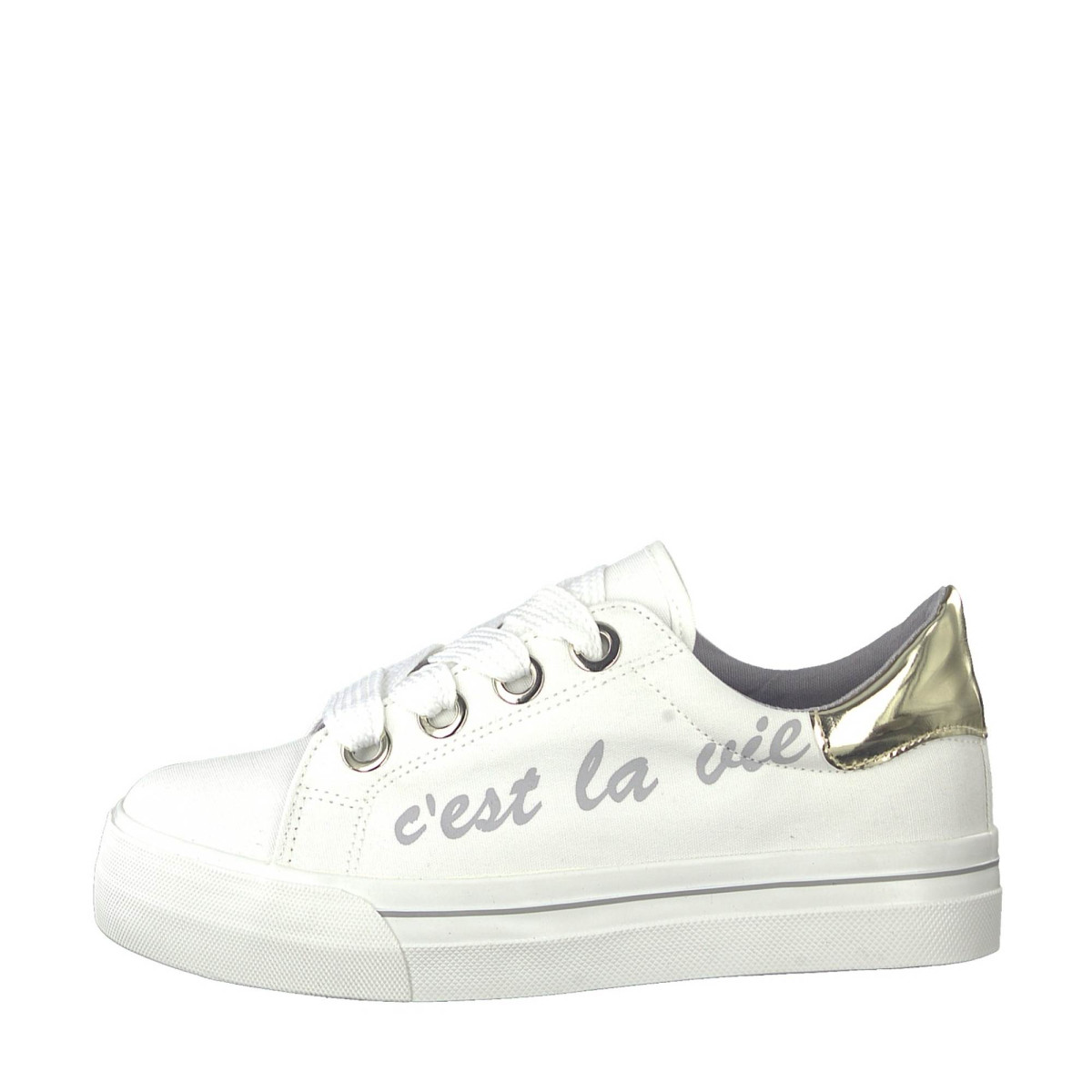 detail Dámská obuv TAMARIS 1-1-23652-30 WHT PRT LT GRY 208