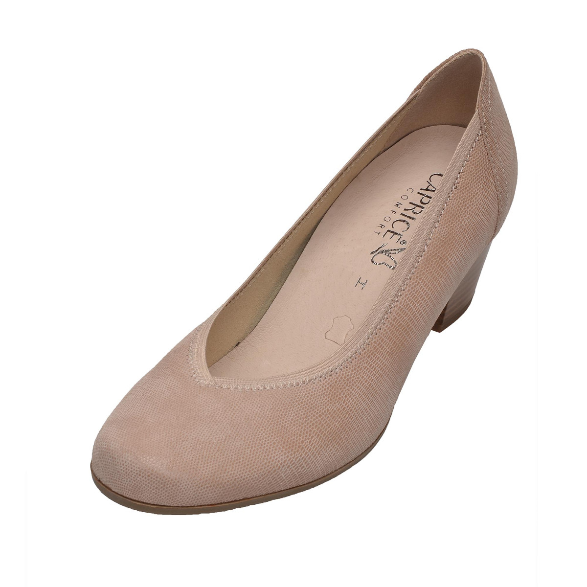 detail Dámská obuv CAPRICE 9-9-22301-20 BEIGE REPTILE 410