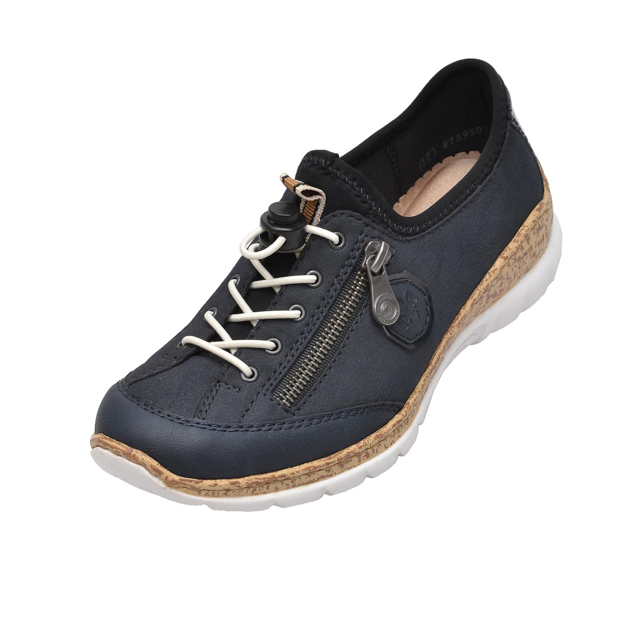 detail Dámská obuv RIEKER N4263/14 BLAU KOMBI F/S 8