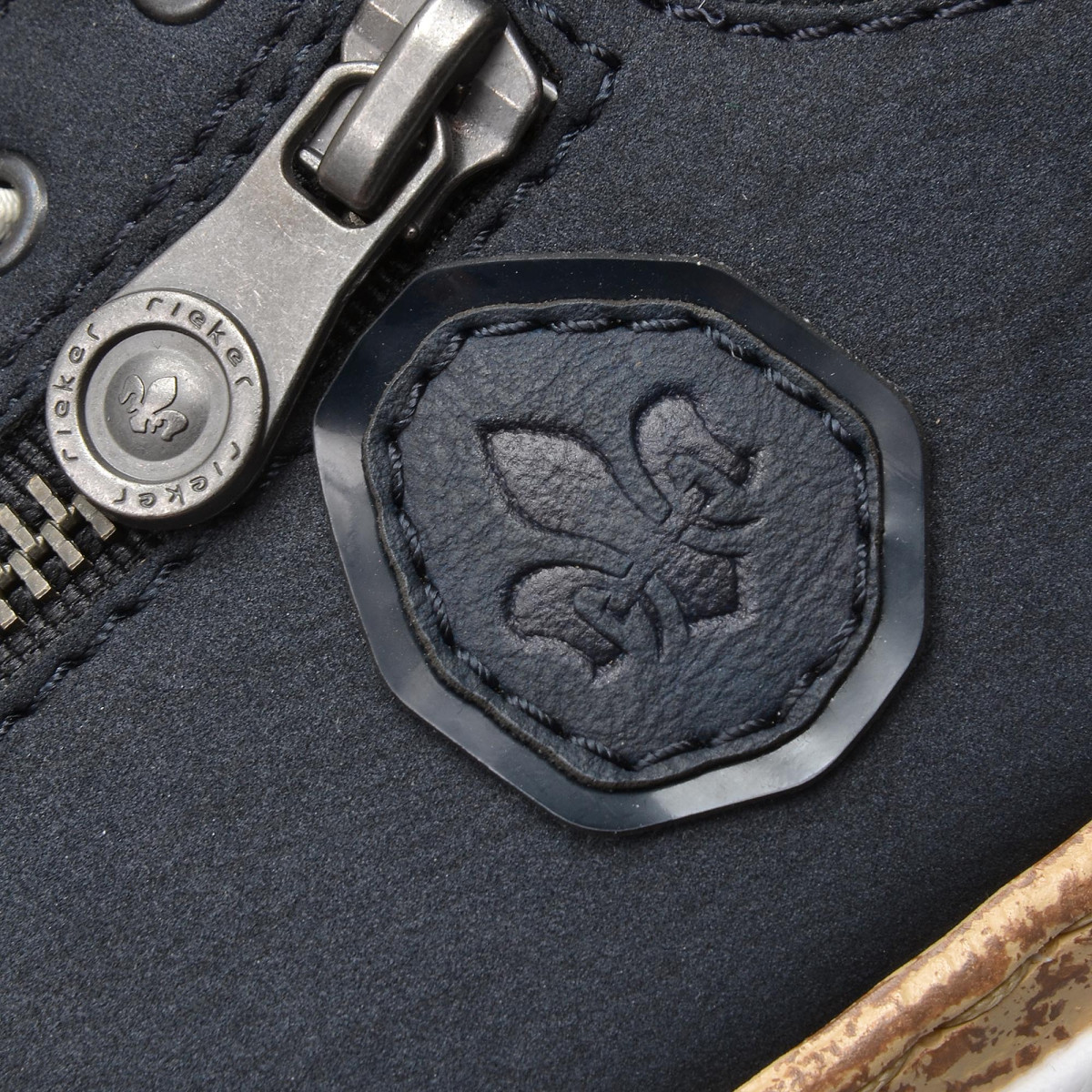 detail Dámská obuv RIEKER N4263/14 BLAU KOMBI F/S 8