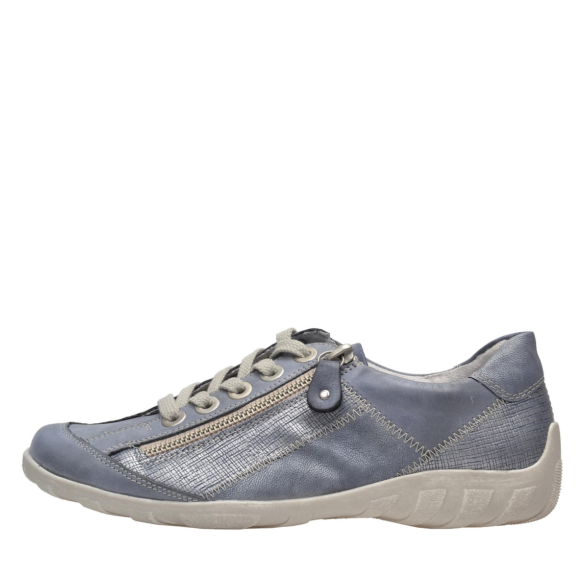 detail Dámská obuv RIEKER - REMONTE R3419/16 BLAU KOMBI F/S 8
