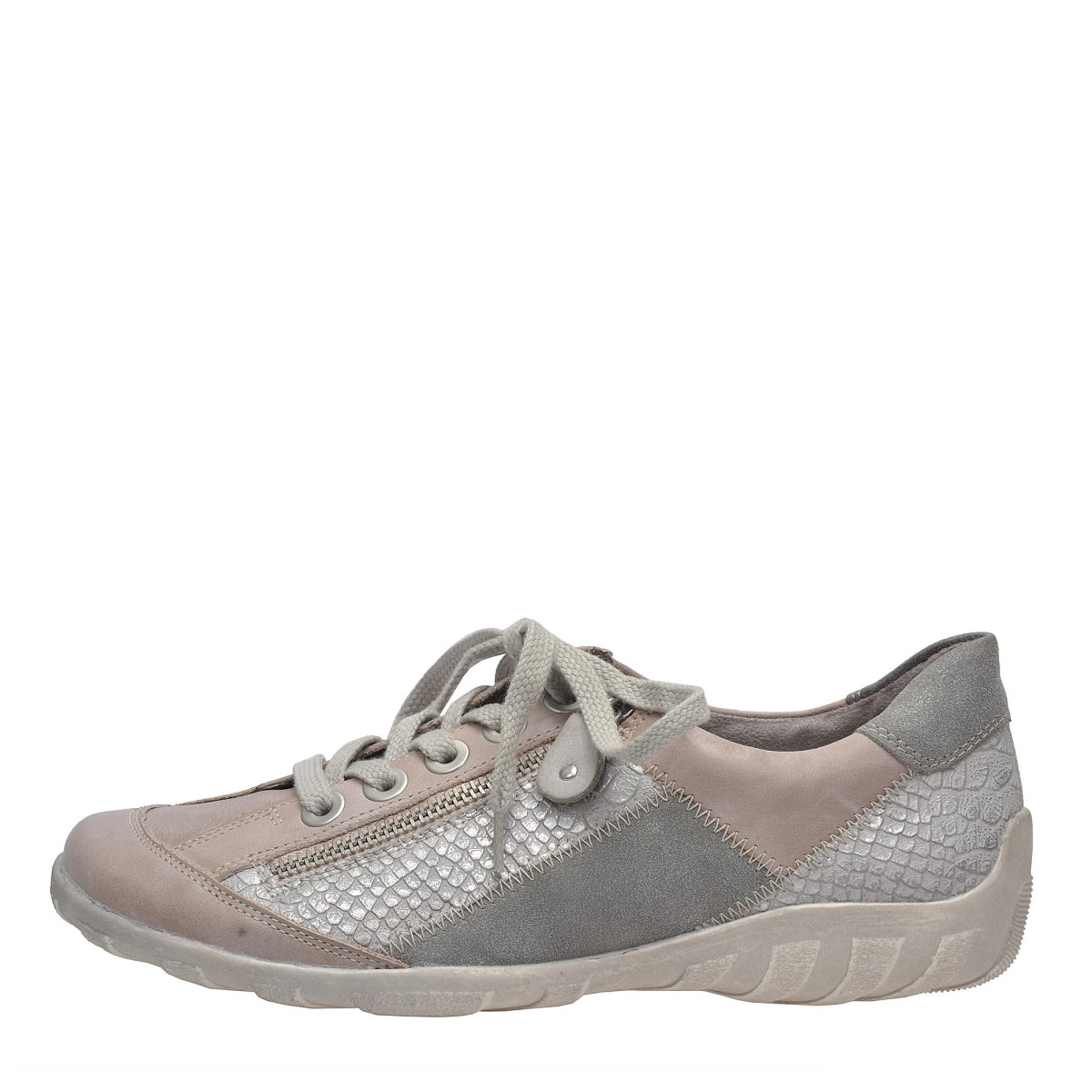 detail Dámská obuv RIEKER - REMONTE R3419/80 GRAU KOMBI F/S 8