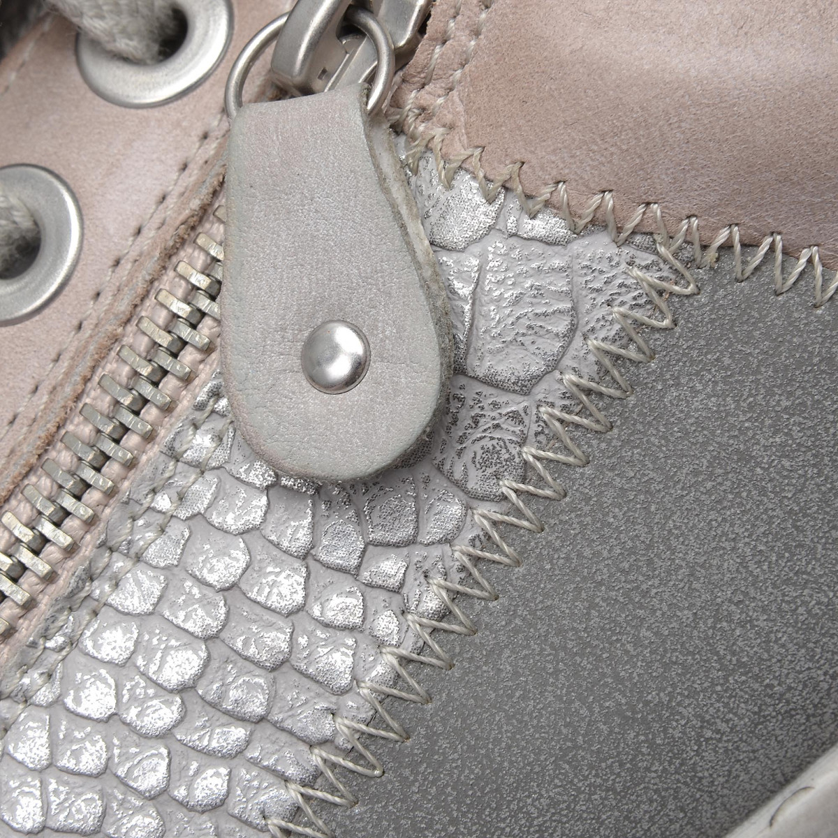 detail Dámská obuv RIEKER - REMONTE R3419/80 GRAU KOMBI F/S 8