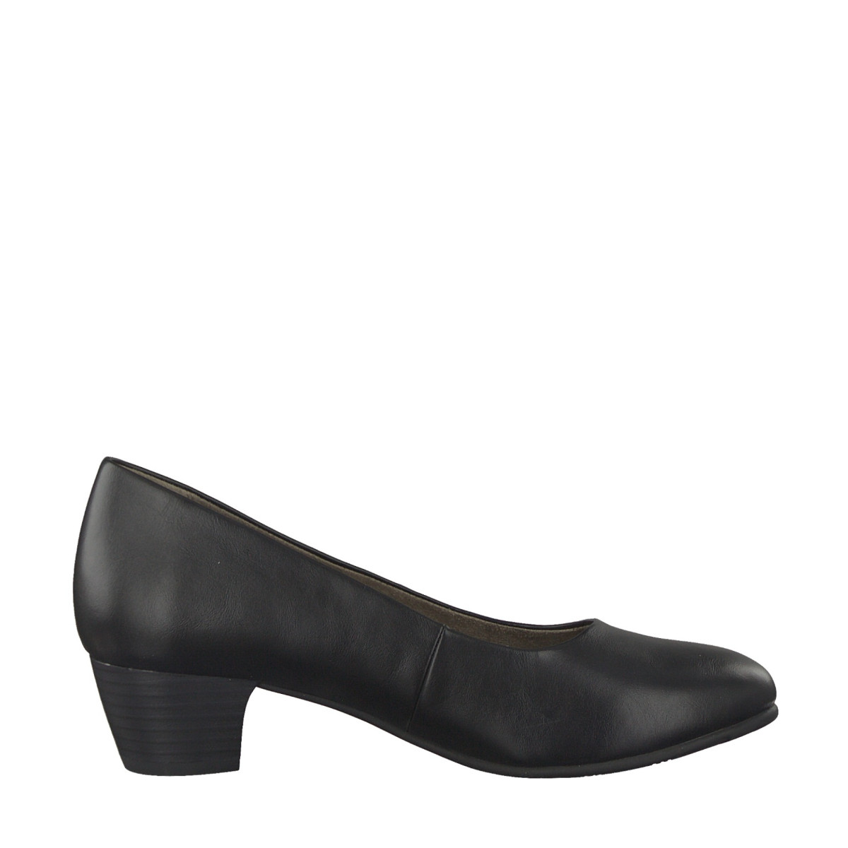 detail Dámské černé lodičky JANA 8-8-22360-20 BLACK 001
