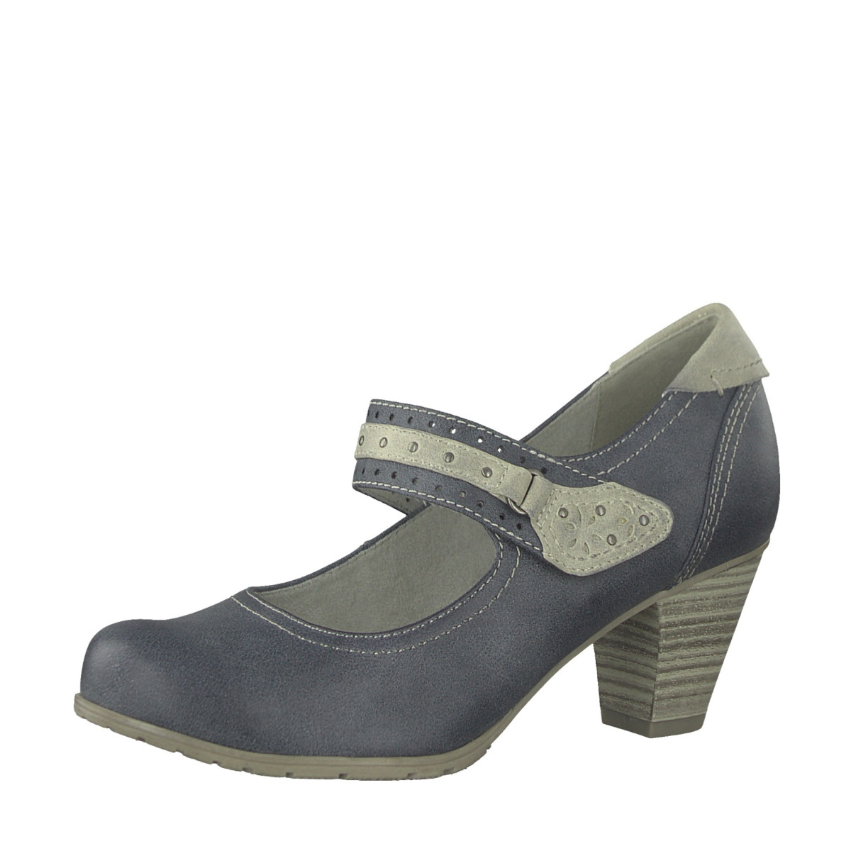 detail Dámská obuv JANA Dámské lodičky šíře H 8-24463-20 / modrá