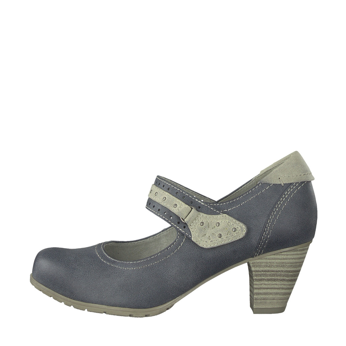 detail Dámská obuv JANA Dámské lodičky šíře H 8-24463-20 / modrá