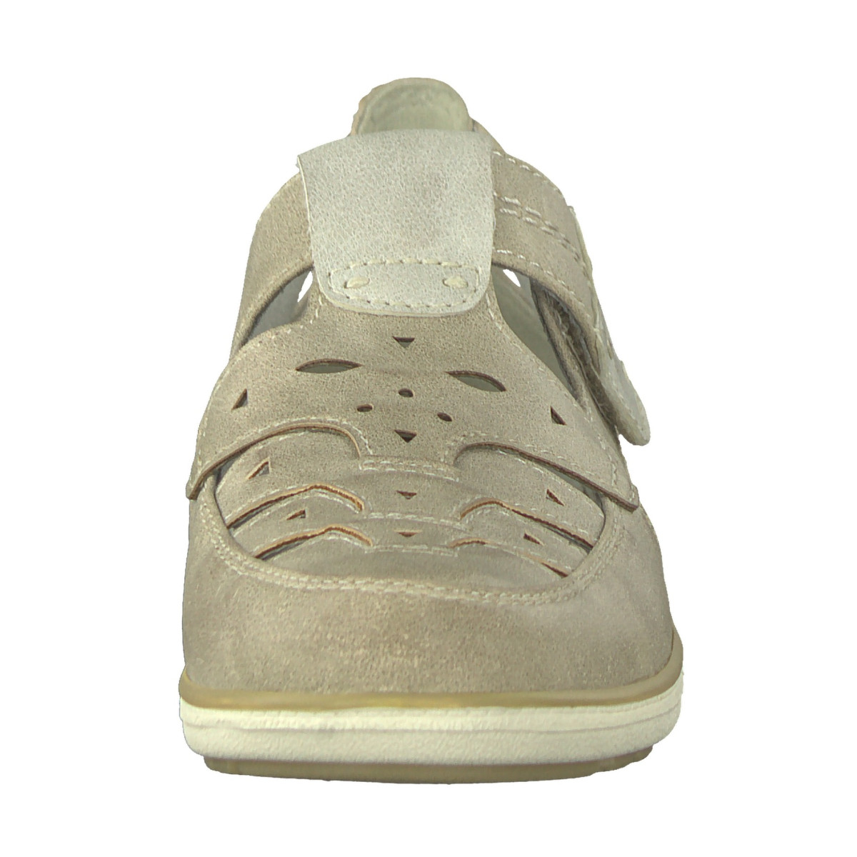 detail Dámská obuv JANA Dámské sandály šíře H 8-24666-20 / béžová