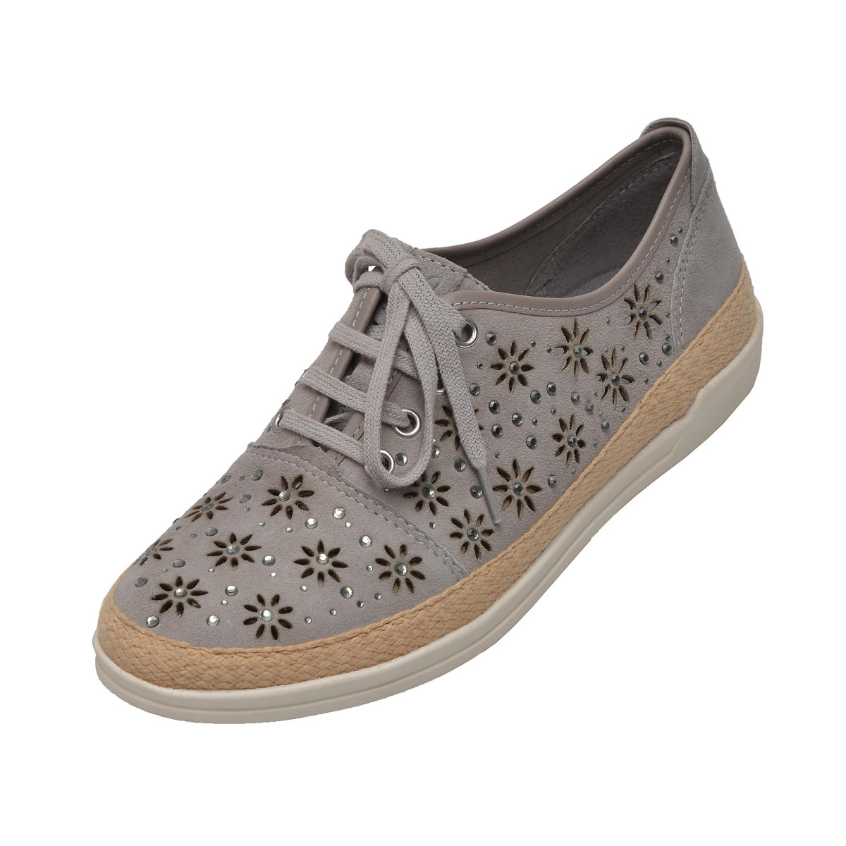 detail Dámská obuv CAPRICE 9-9-23600-20 LT GREY SUEDE 201