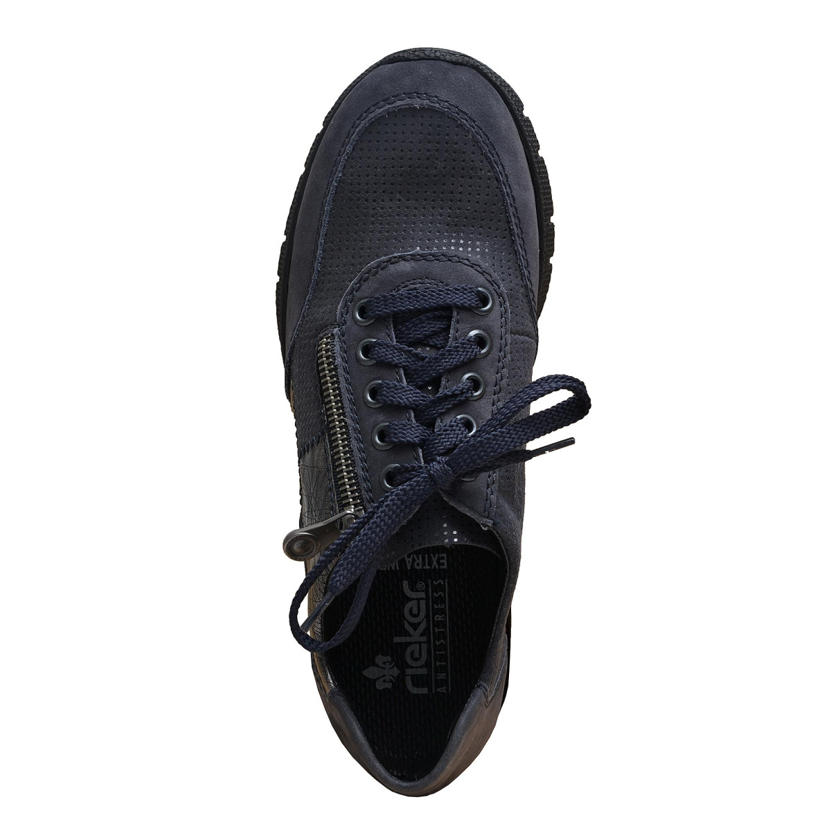 detail Dámská obuv RIEKER N5320/15 BLAU KOMBI H/W 8