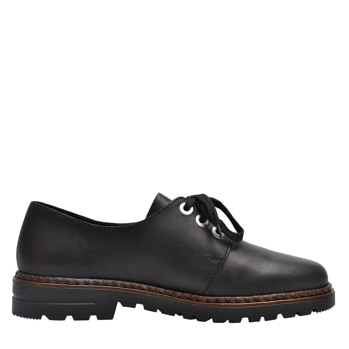 detail Dámská obuv RIEKER 54809/02 SCHWARZ H/W 8