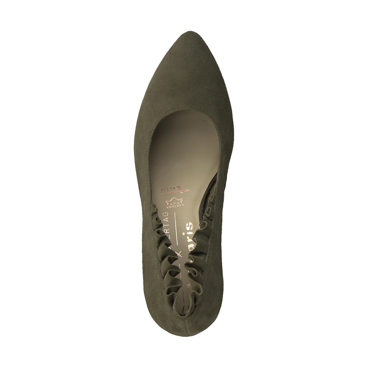 detail Dámská obuv TAMARIS 1-1-22441-21 OLIVE SUEDE 744
