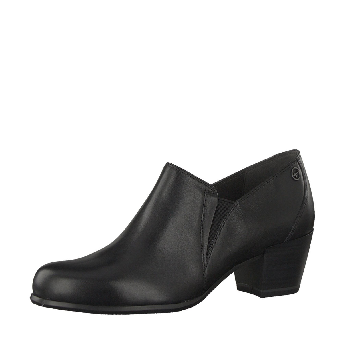 detail Dámské polobotky TAMARIS 1-1-24400-21 BLACK LEATHER 003