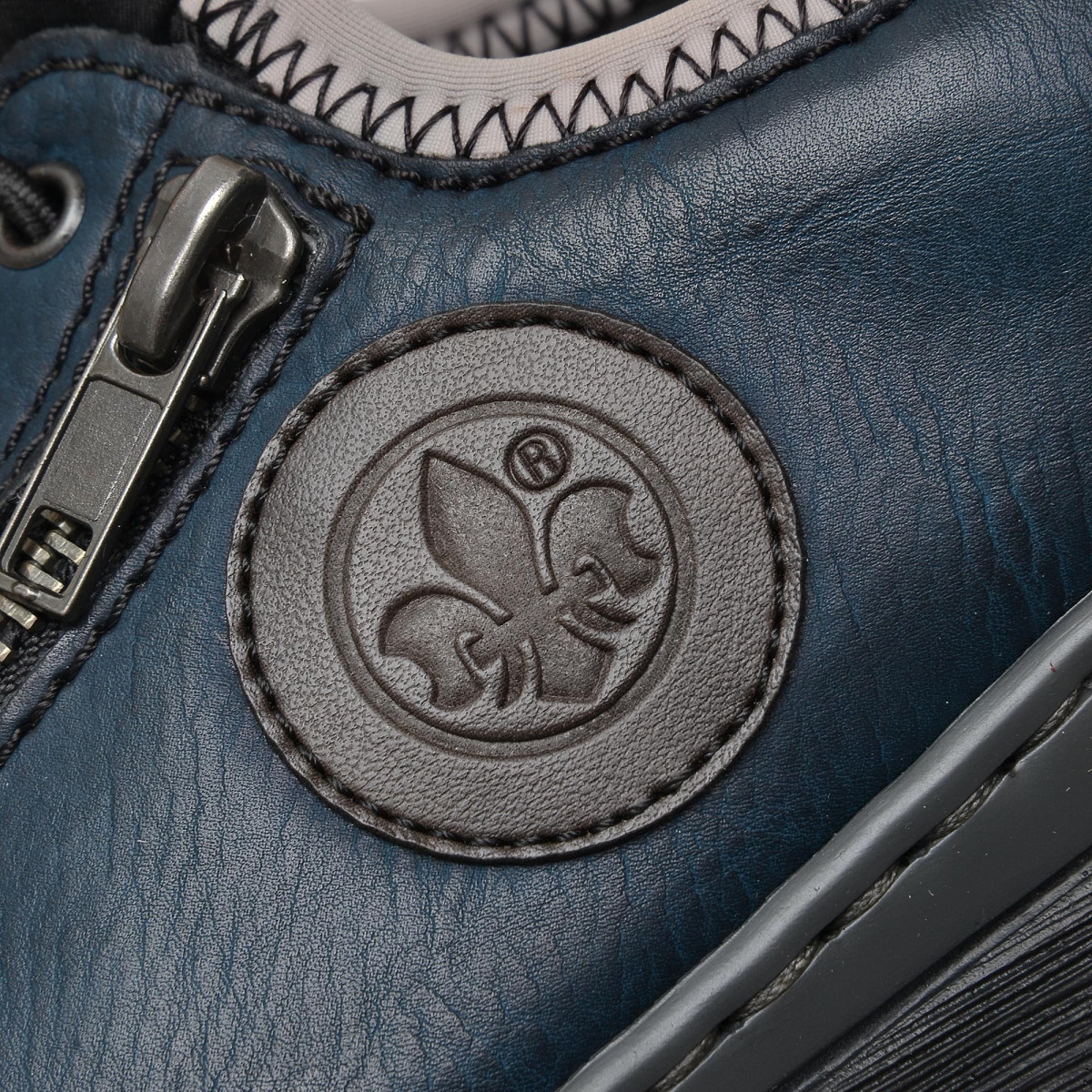 detail Dámské tenisky RIEKER RIE-1015800-W9 modrá