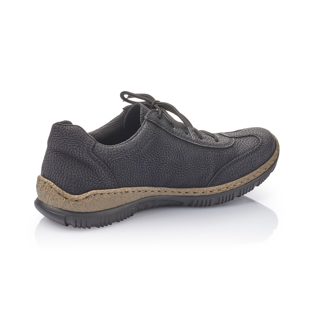 detail Dámské nadměrné tenisky RIEKER N3220-01 SCHWARZ KOMBI H/W 9