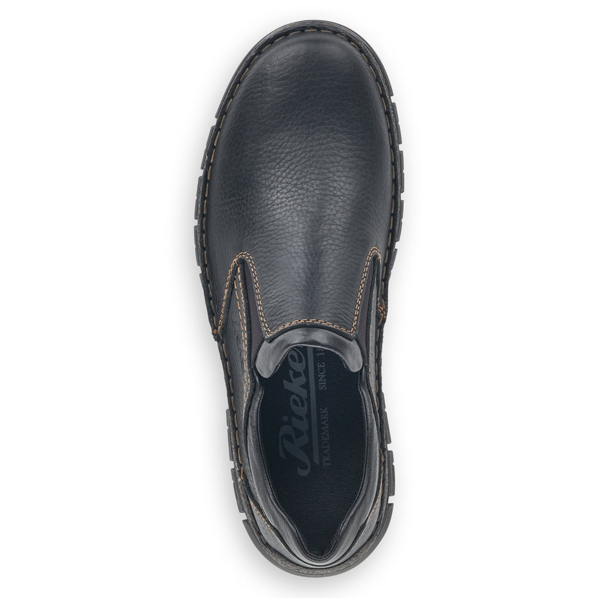 detail Pánské mokasíny RIEKER 12272-00 černá W5