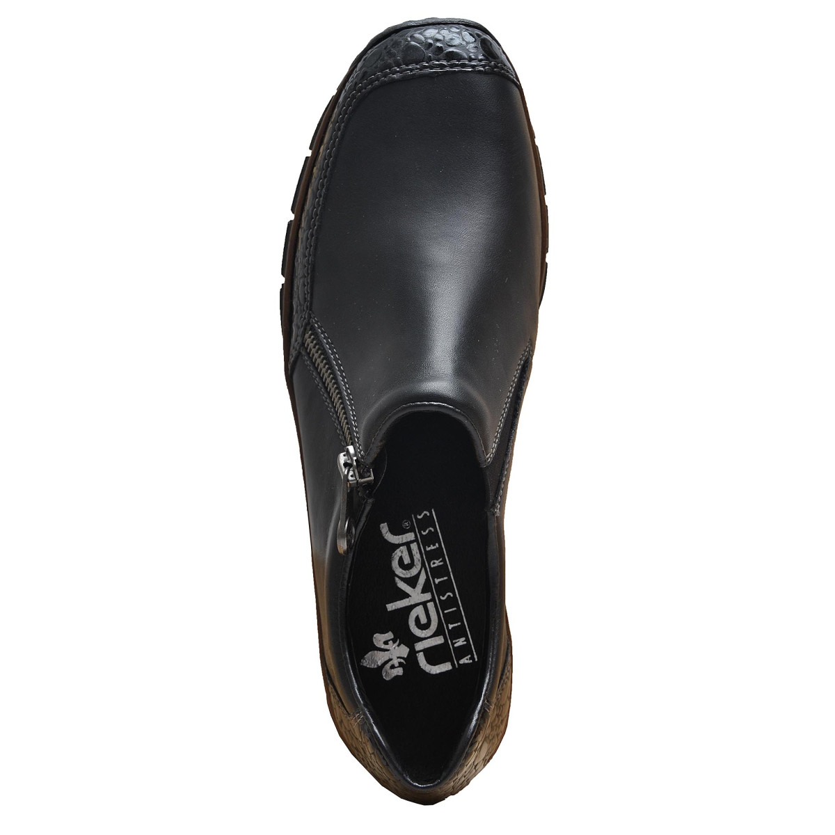 detail Dámská obuv RIEKER 53734/45 SCHWARZ KOMBI H/W 8