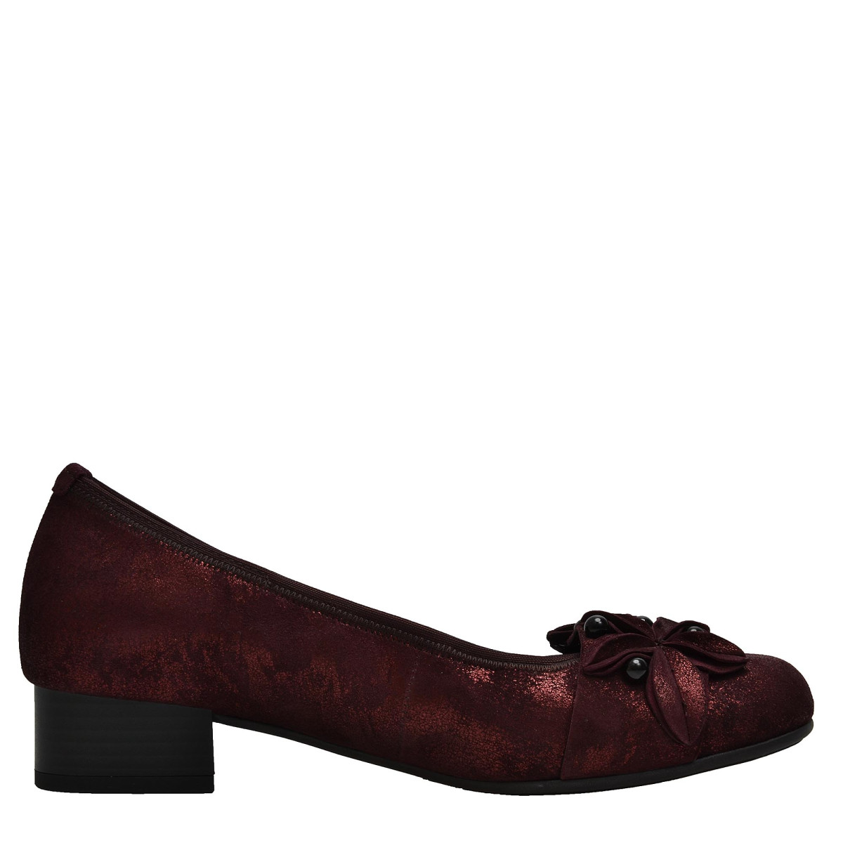 detail Dámské vínové lodičky GABOR 96.213.98 MERLOT H/W 8
