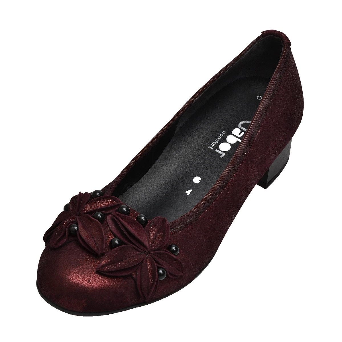 detail Dámské vínové lodičky GABOR 96.213.98 MERLOT H/W 8