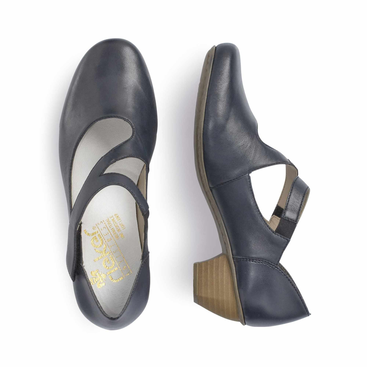 detail Dámské lodičky RIEKER RIE-1016494-S9 modrá