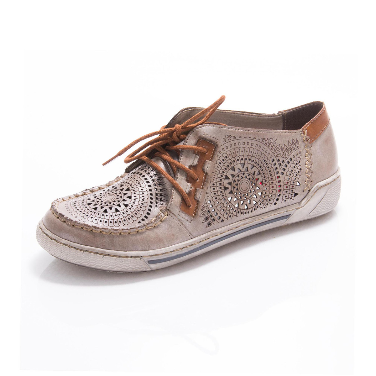 detail Dámská obuv RIEKER 42443-62 BEIGE F/S 9