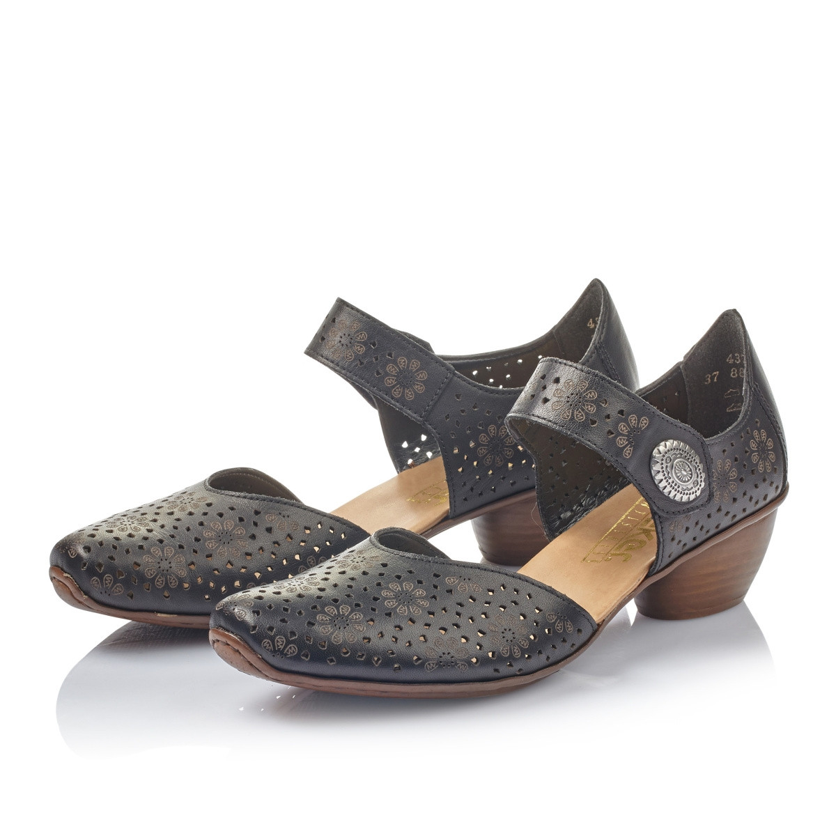 detail Dámské lodičky RIEKER RIE-1016497-S1 černá