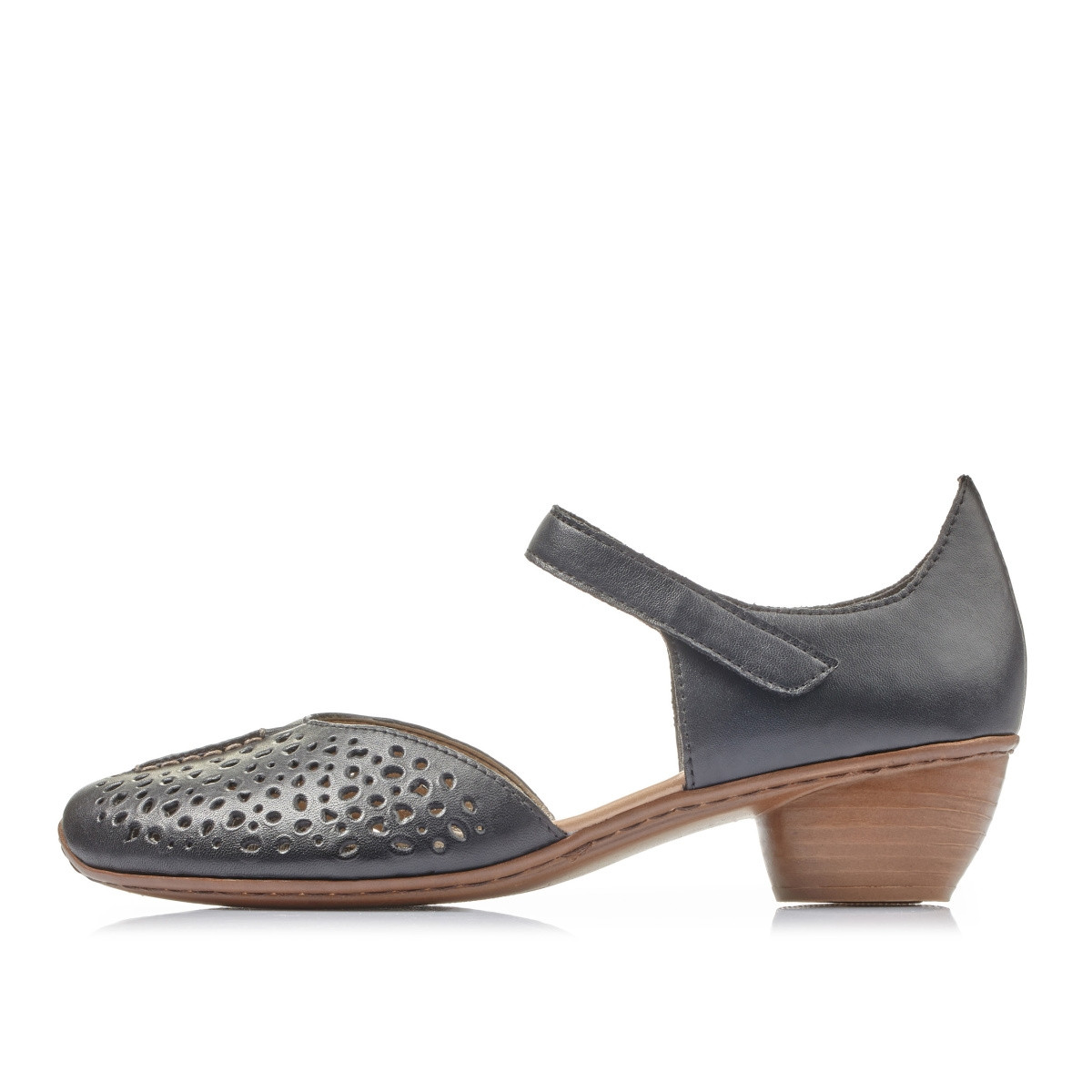 detail Dámské lodičky RIEKER RIE-1016501-S1 černá