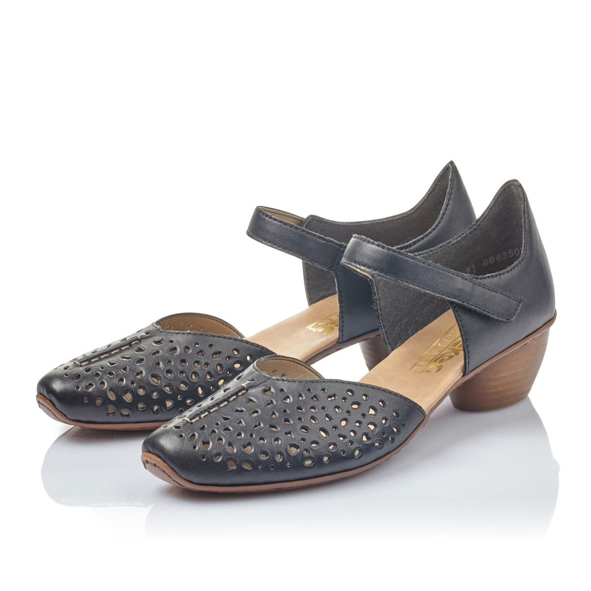 detail Dámské lodičky RIEKER RIE-1016501-S1 černá