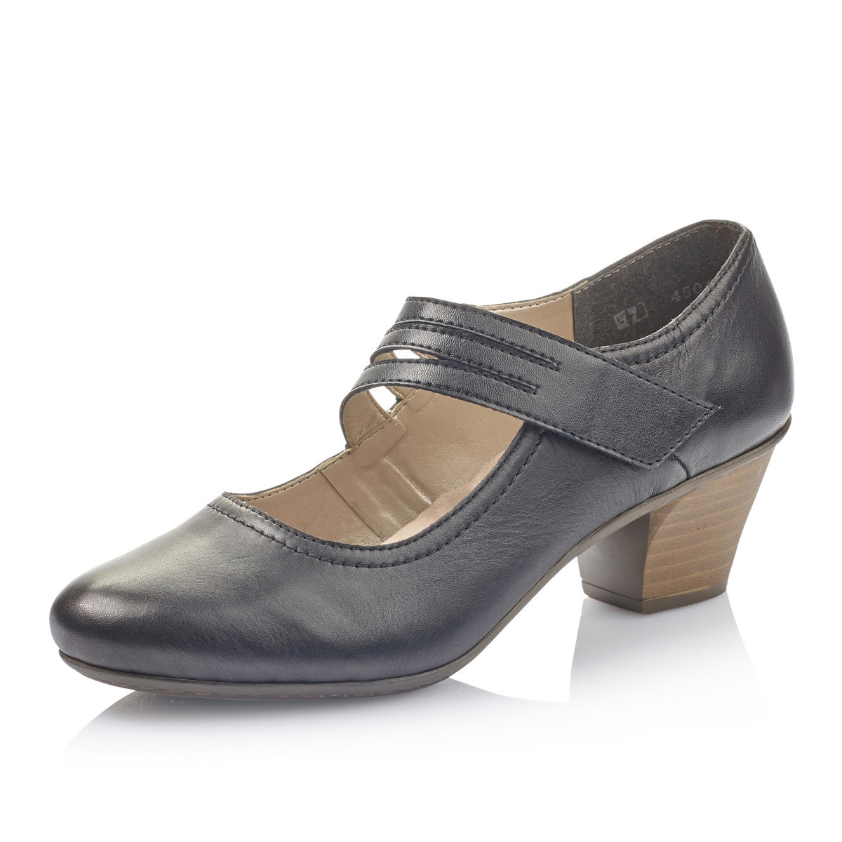 detail Dámské lodičky RIEKER 45060-00 SCHWARZ S0