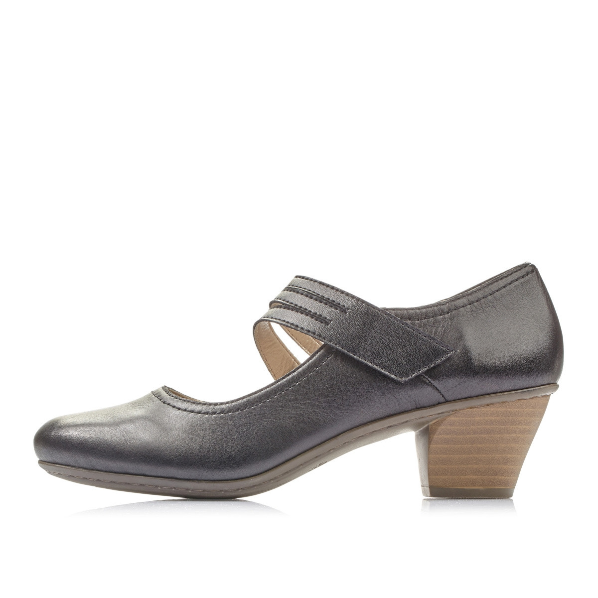 detail Dámské lodičky RIEKER 45060-00 SCHWARZ S0