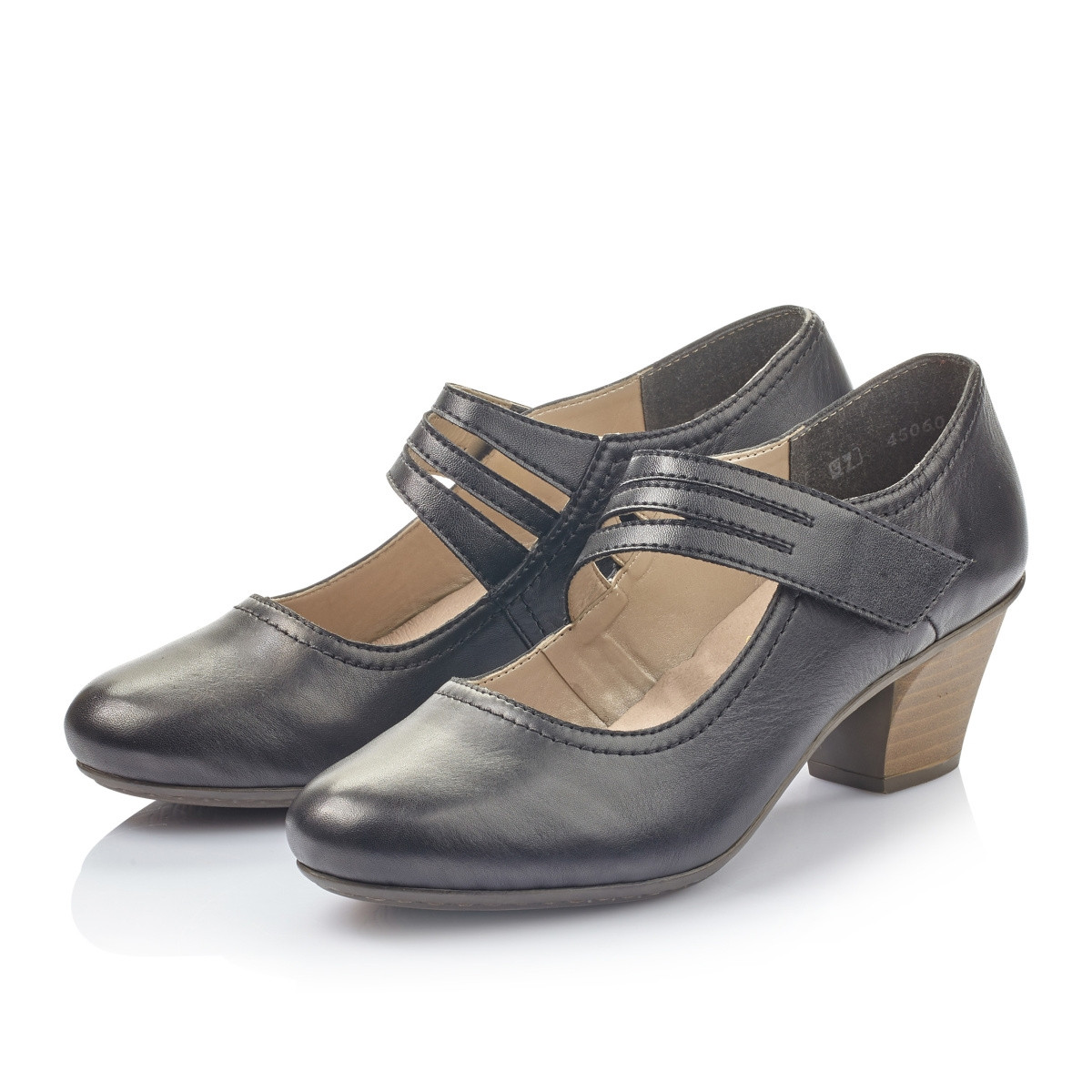 detail Dámské lodičky RIEKER 45060-00 SCHWARZ S0