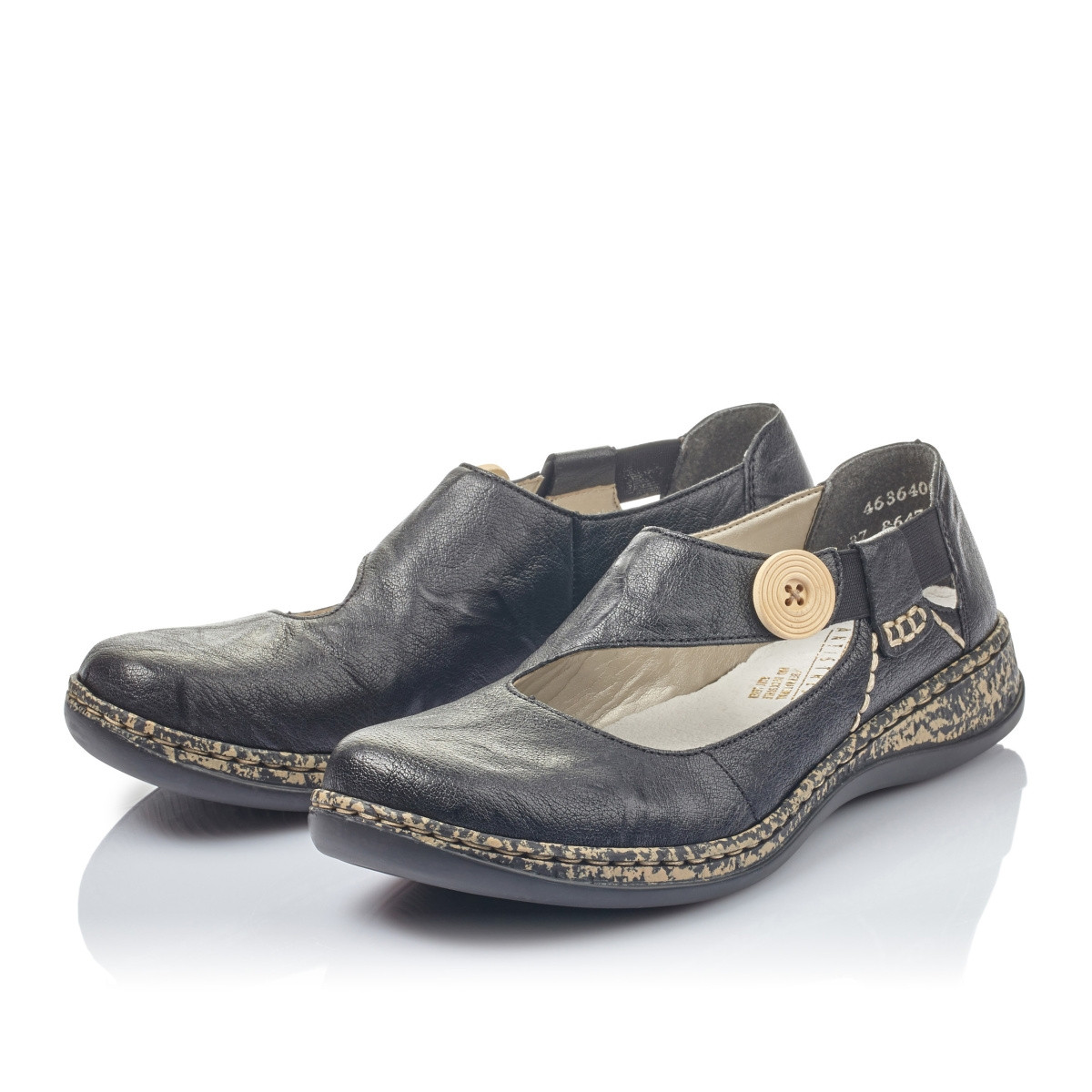 detail Dámské polobotky RIEKER RIE-1016512-S1 černá