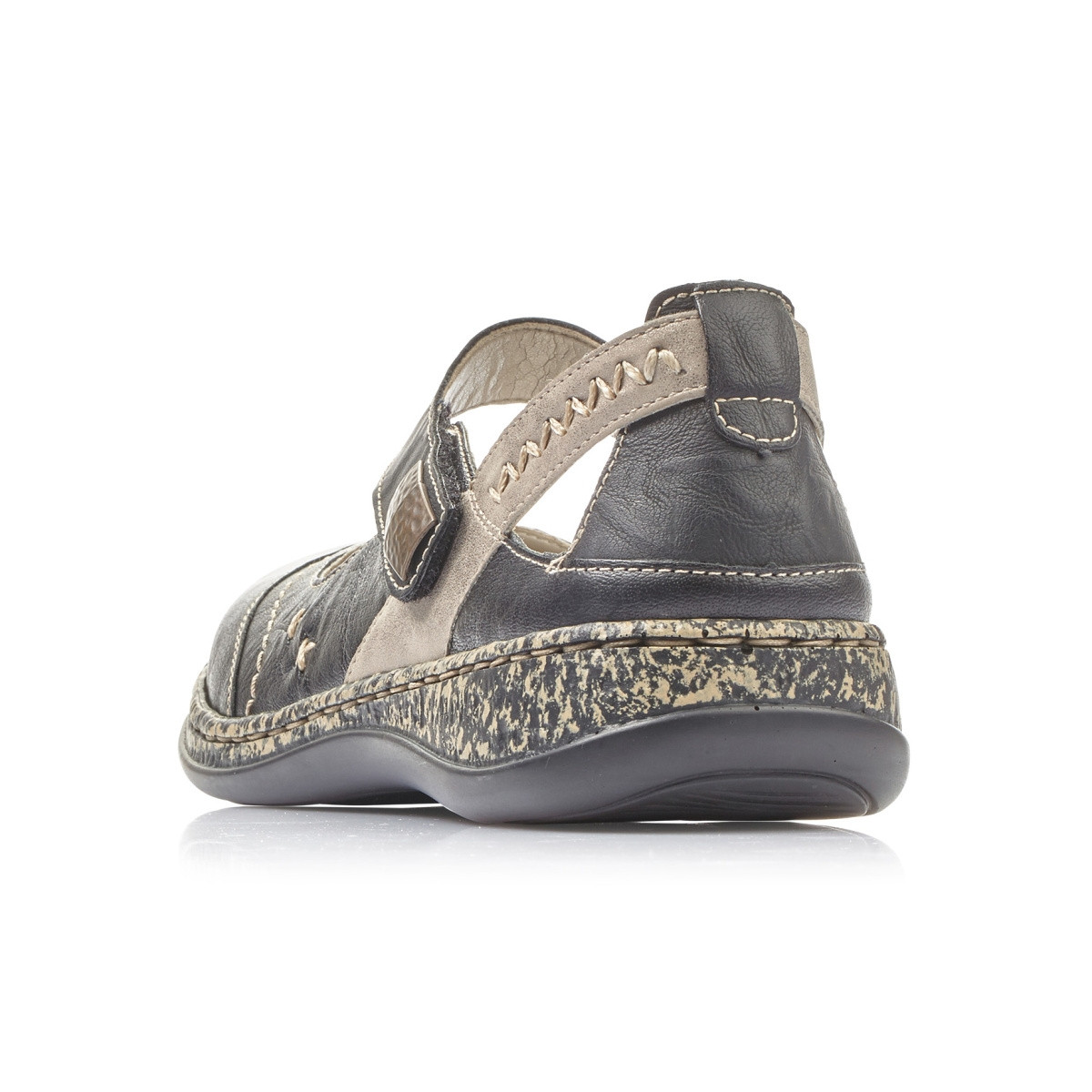 detail Dámské polobotky RIEKER RIE-1016515-S1 černá