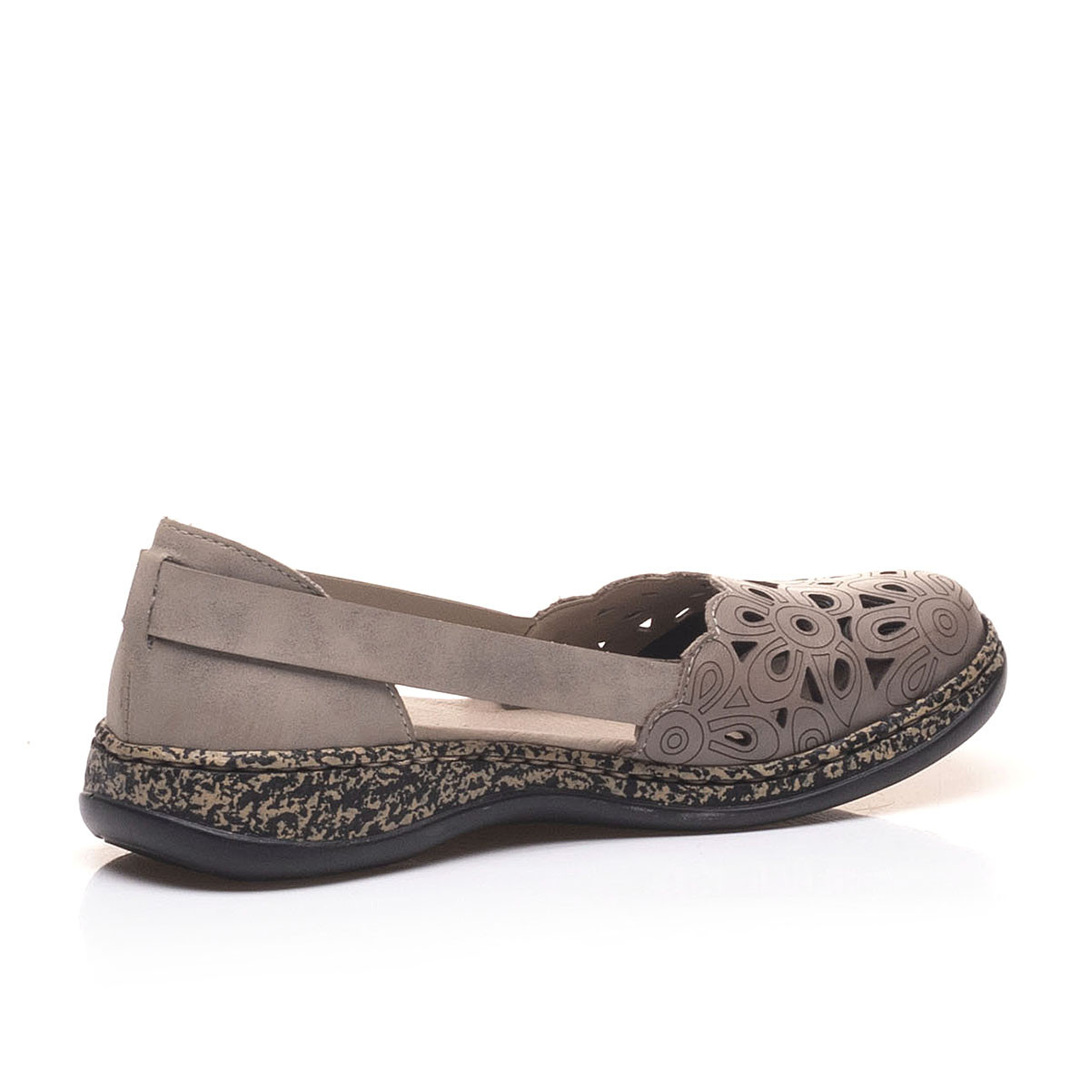 detail Dámské polobotky RIEKER 46395-64 BEIGE S0
