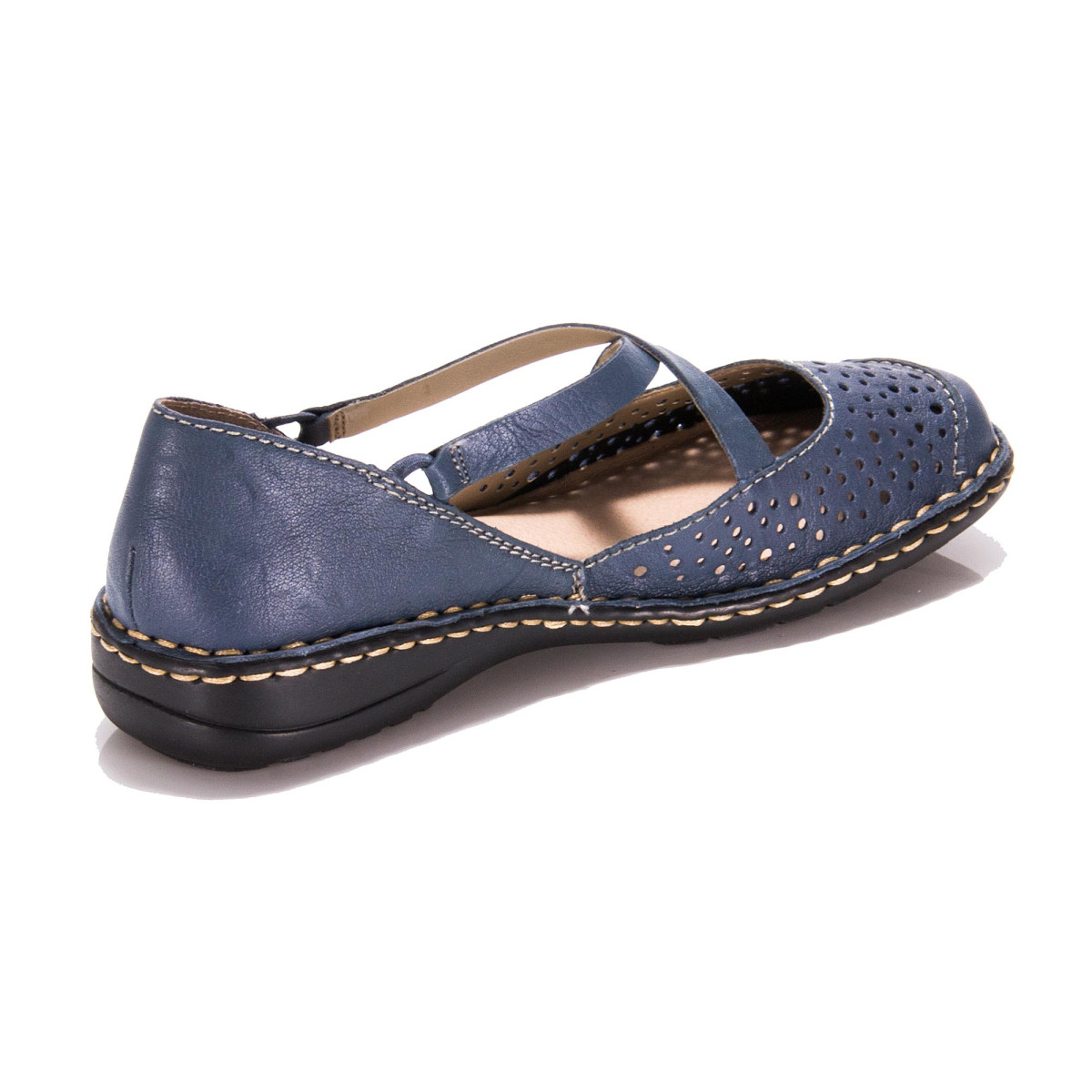 detail Dámské polobotky RIEKER RIE-1016522-S9 modrá