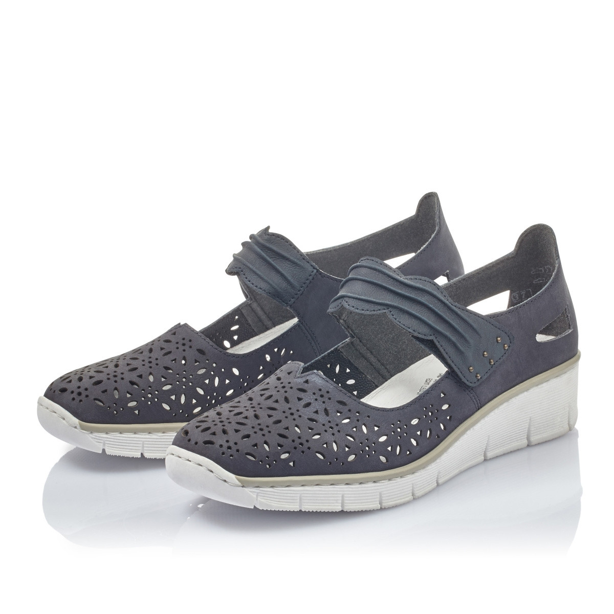 detail Dámské polobotky RIEKER RIE-1016528-S1 modrá