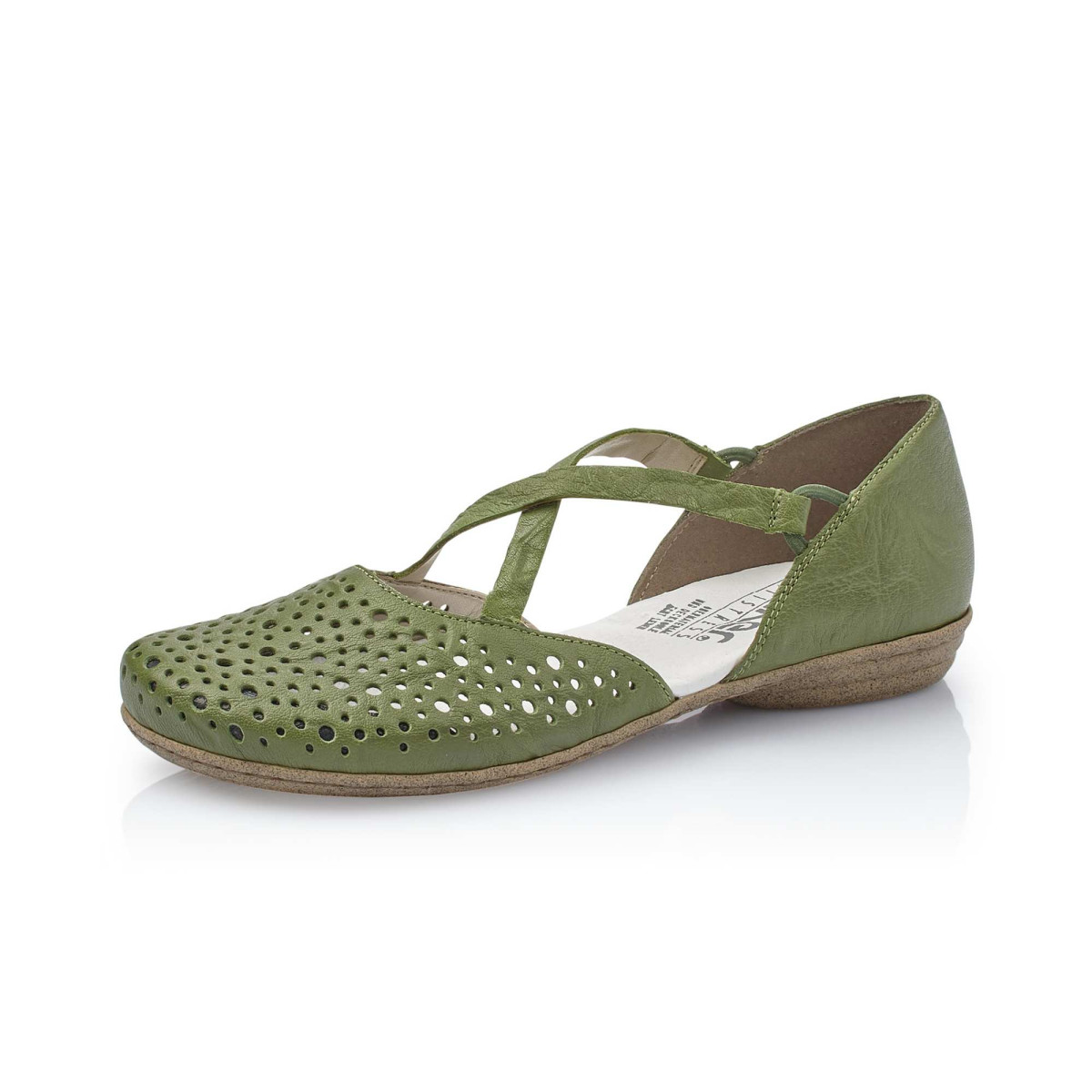 detail Dámská obuv RIEKER 53955-52 GRÜN F/S 9