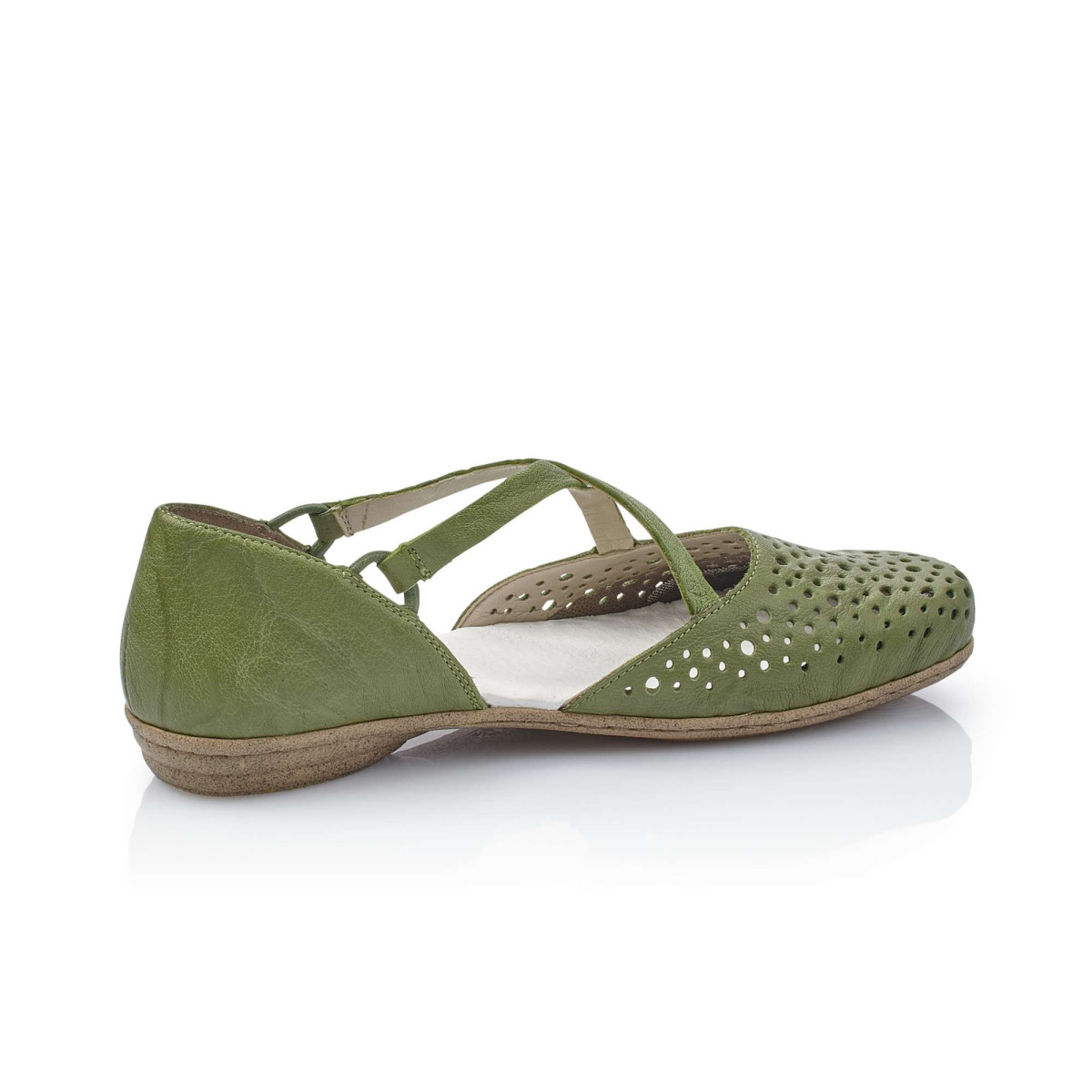detail Dámská obuv RIEKER 53955-52 GRÜN F/S 9